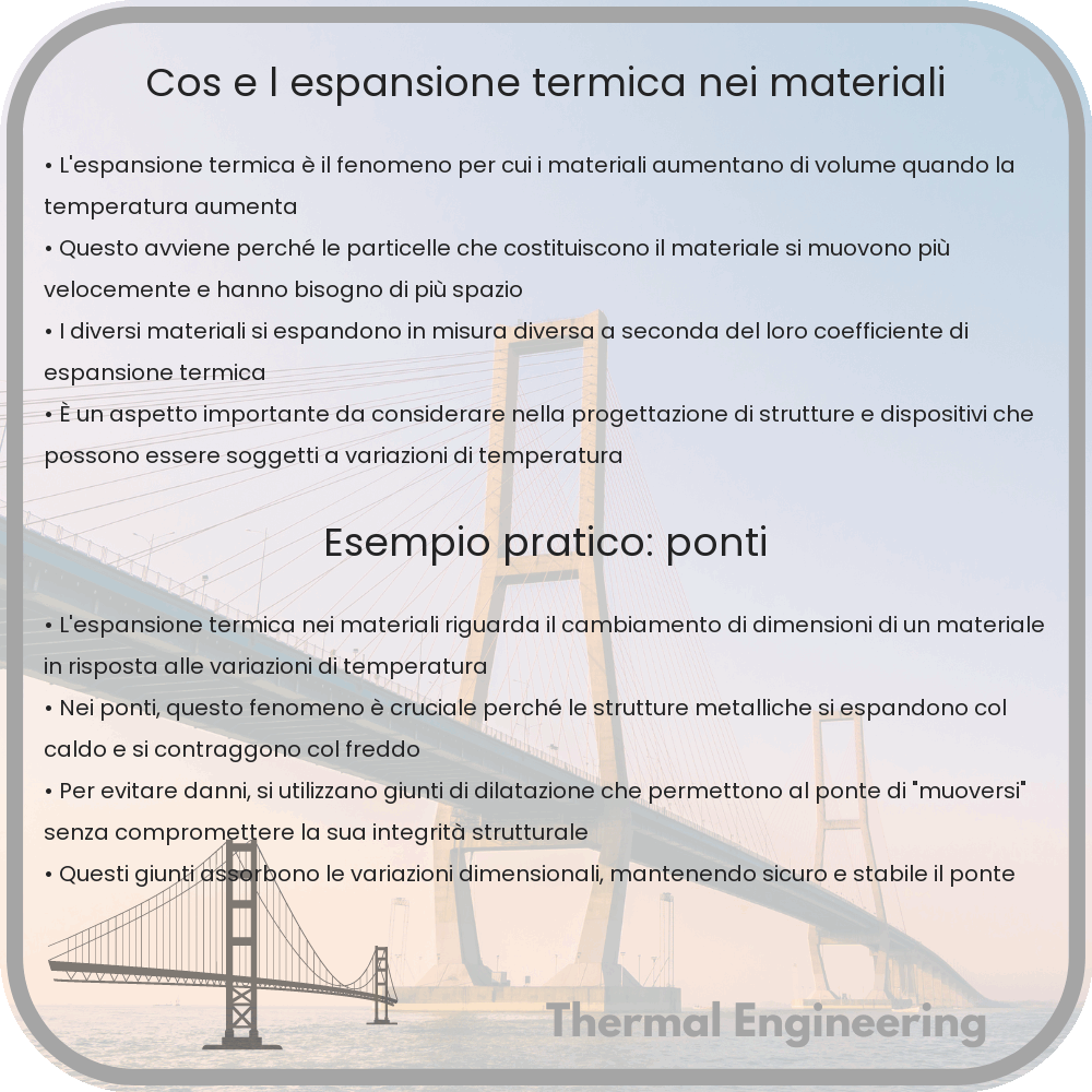 Cos'è l'Espansione Termica nei Materiali?