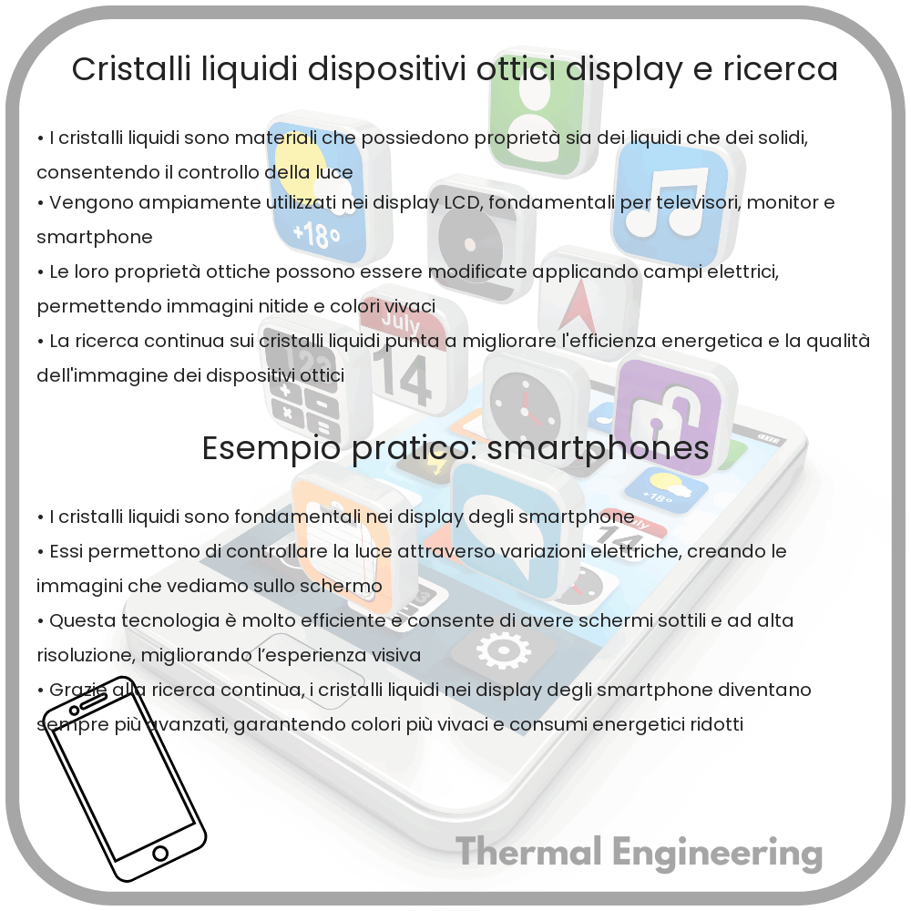 Cristalli Liquidi | Dispositivi Ottici, Display e Ricerca