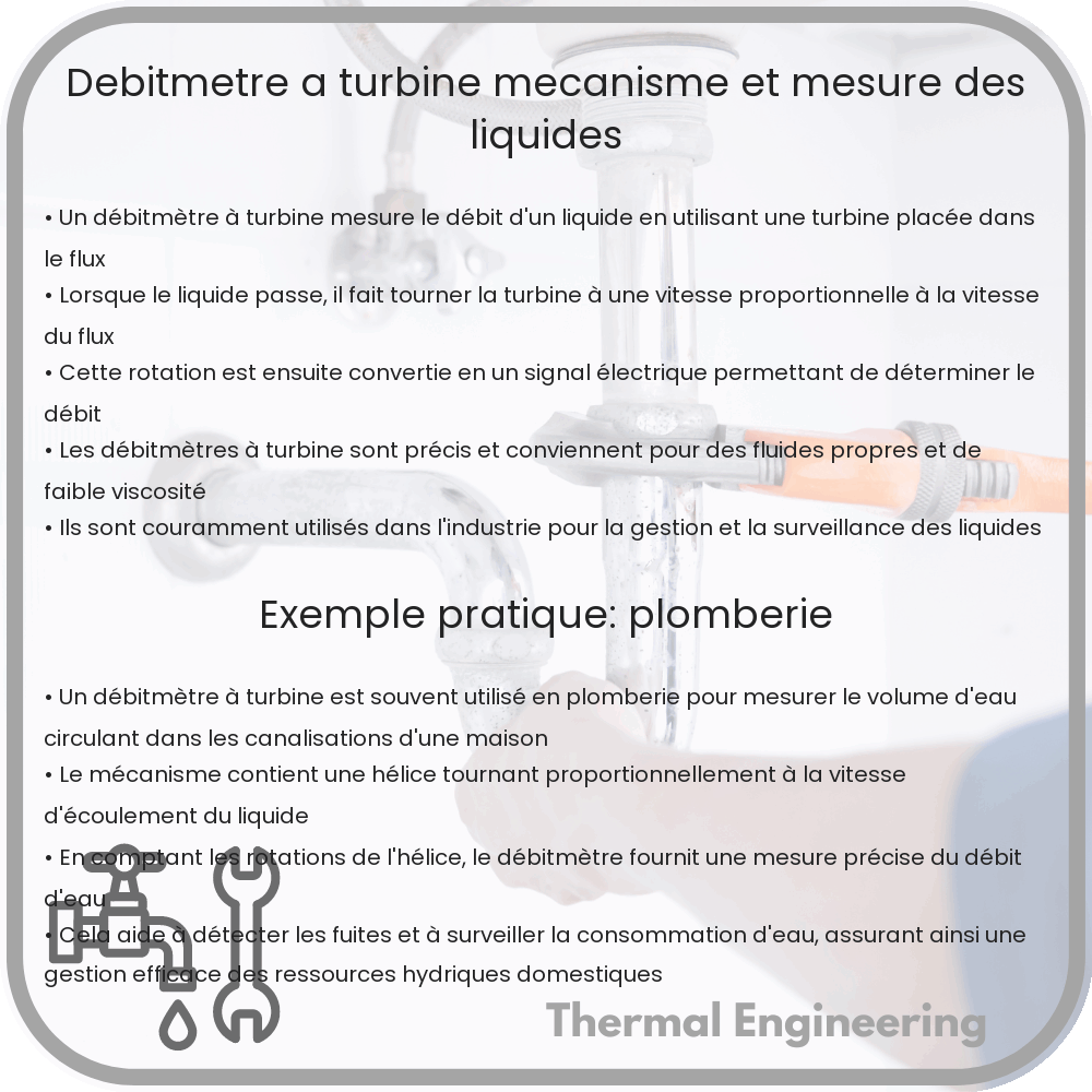 Débitmètre à Turbine | Mécanisme et Mesure des Liquides