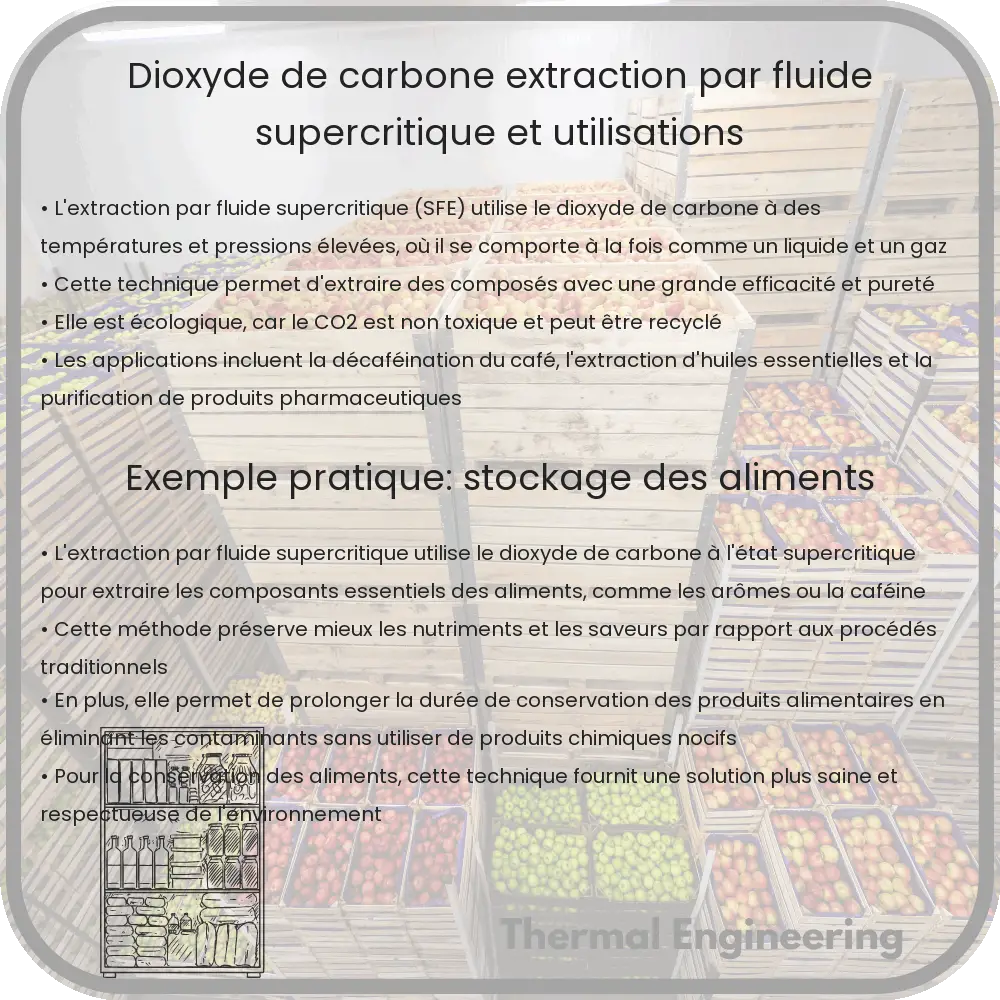 Dioxyde de Carbone | Extraction par Fluide Supercritique et Utilisations