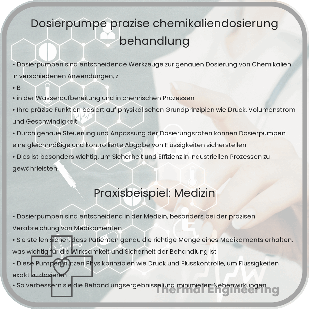Dosierpumpe | Präzise Chemikaliendosierung & Behandlung