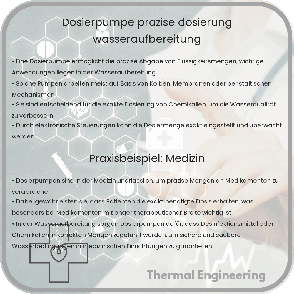 Dosierpumpe | Präzise Dosierung & Wasseraufbereitung