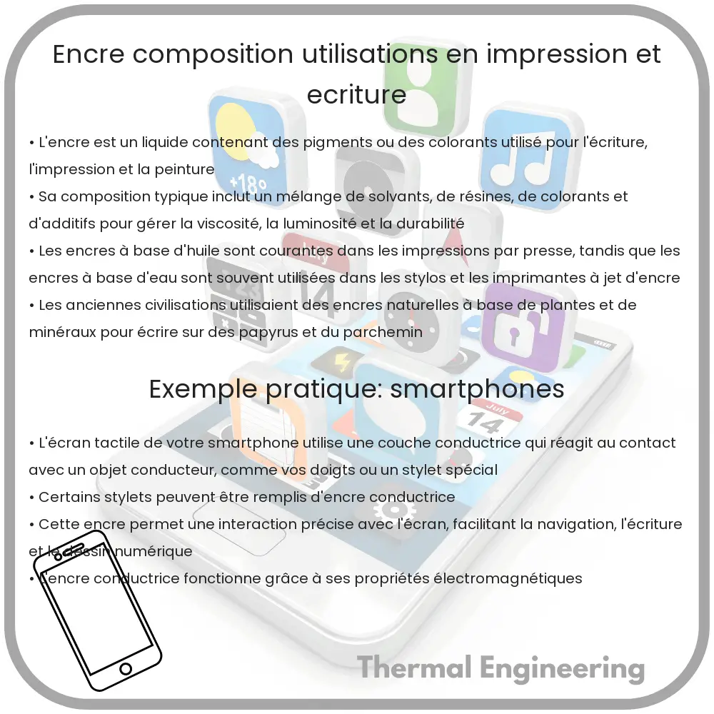 Encre | Composition, Utilisations en Impression et Écriture