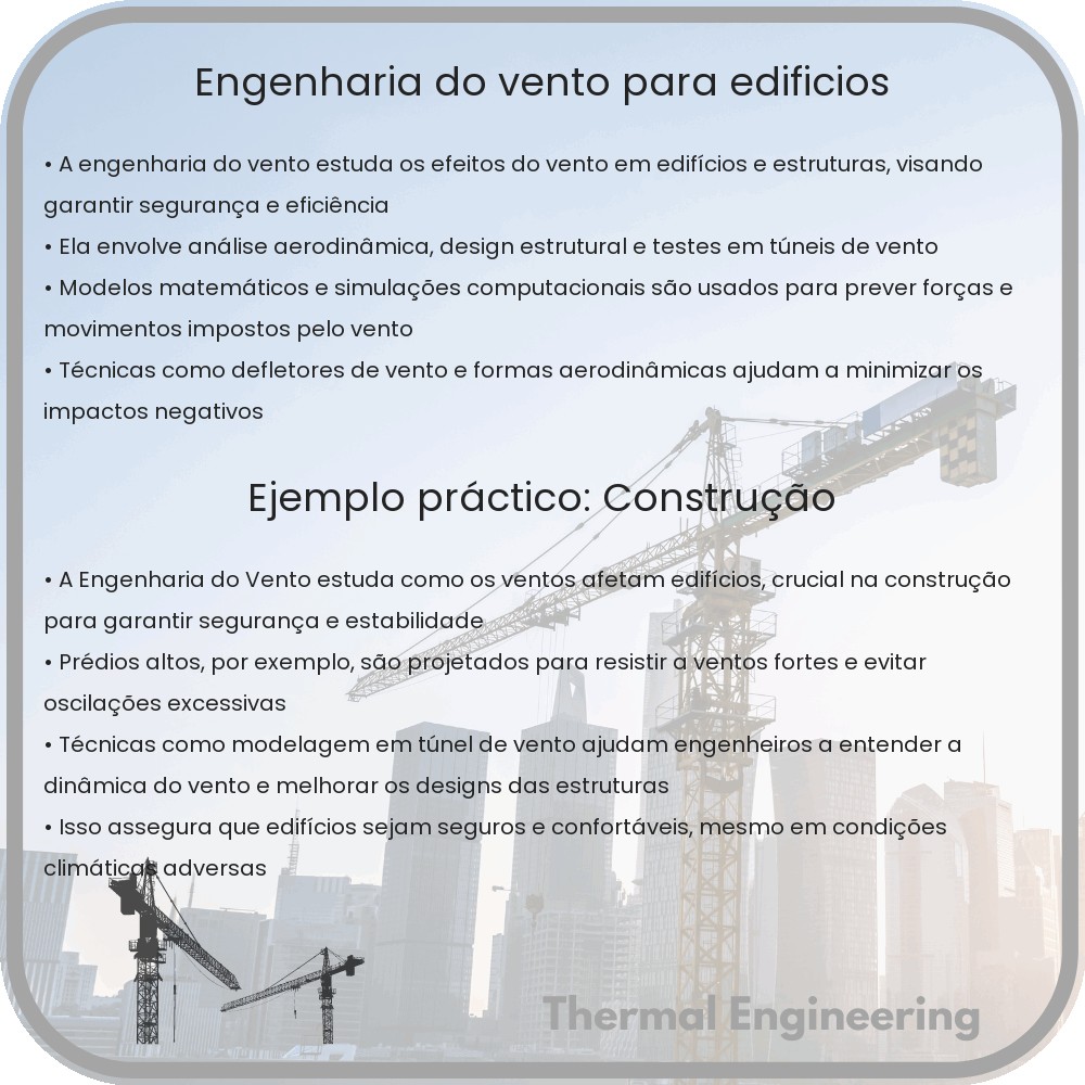 Engenharia do vento para edifícios