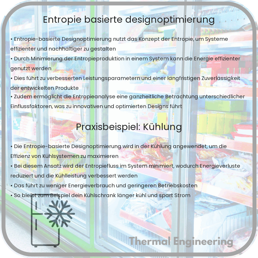 Entropie-basierte Designoptimierung