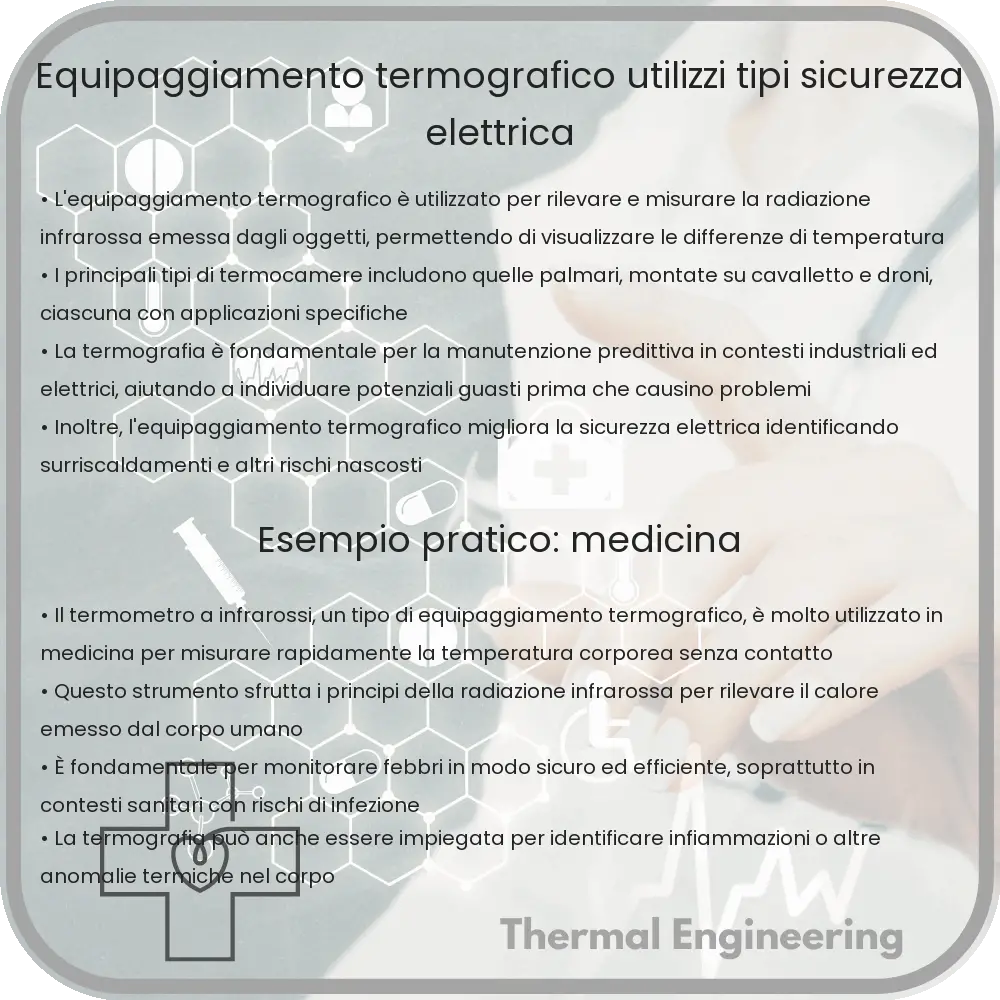 Equipaggiamento Termografico | Utilizzi, Tipi, Sicurezza Elettrica