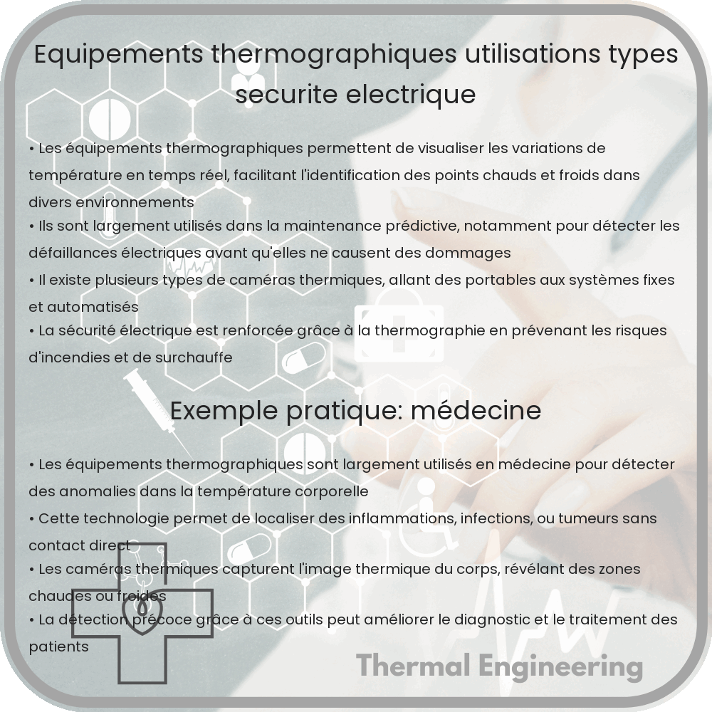 Équipements Thermographiques | Utilisations, Types, Sécurité Électrique