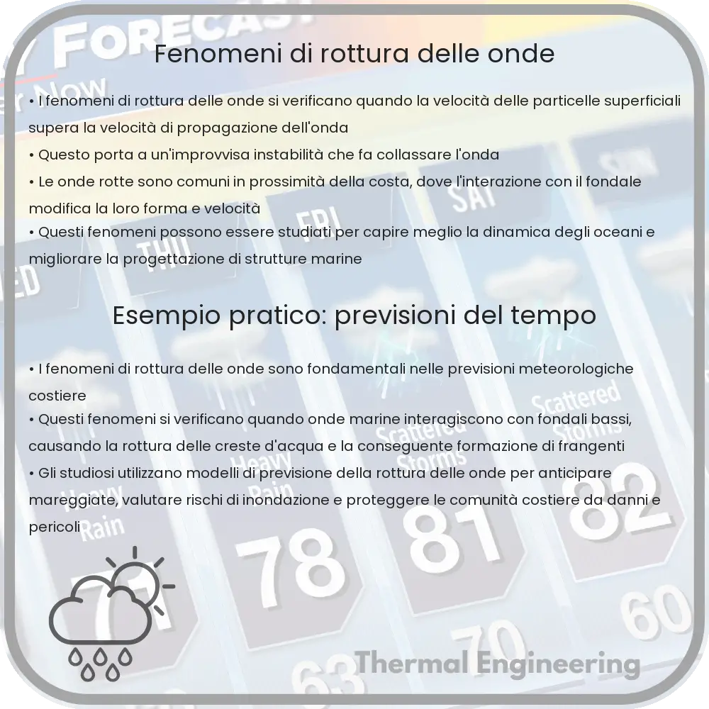 Fenomeni di rottura delle onde