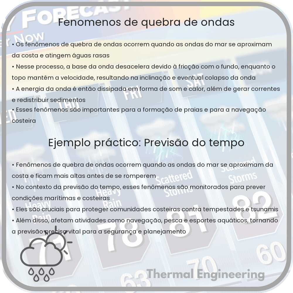 Fenômenos de Quebra de Ondas
