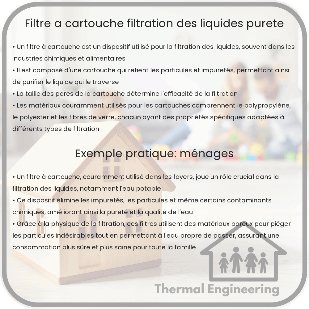 Filtre à Cartouche | Filtration des Liquides & Pureté