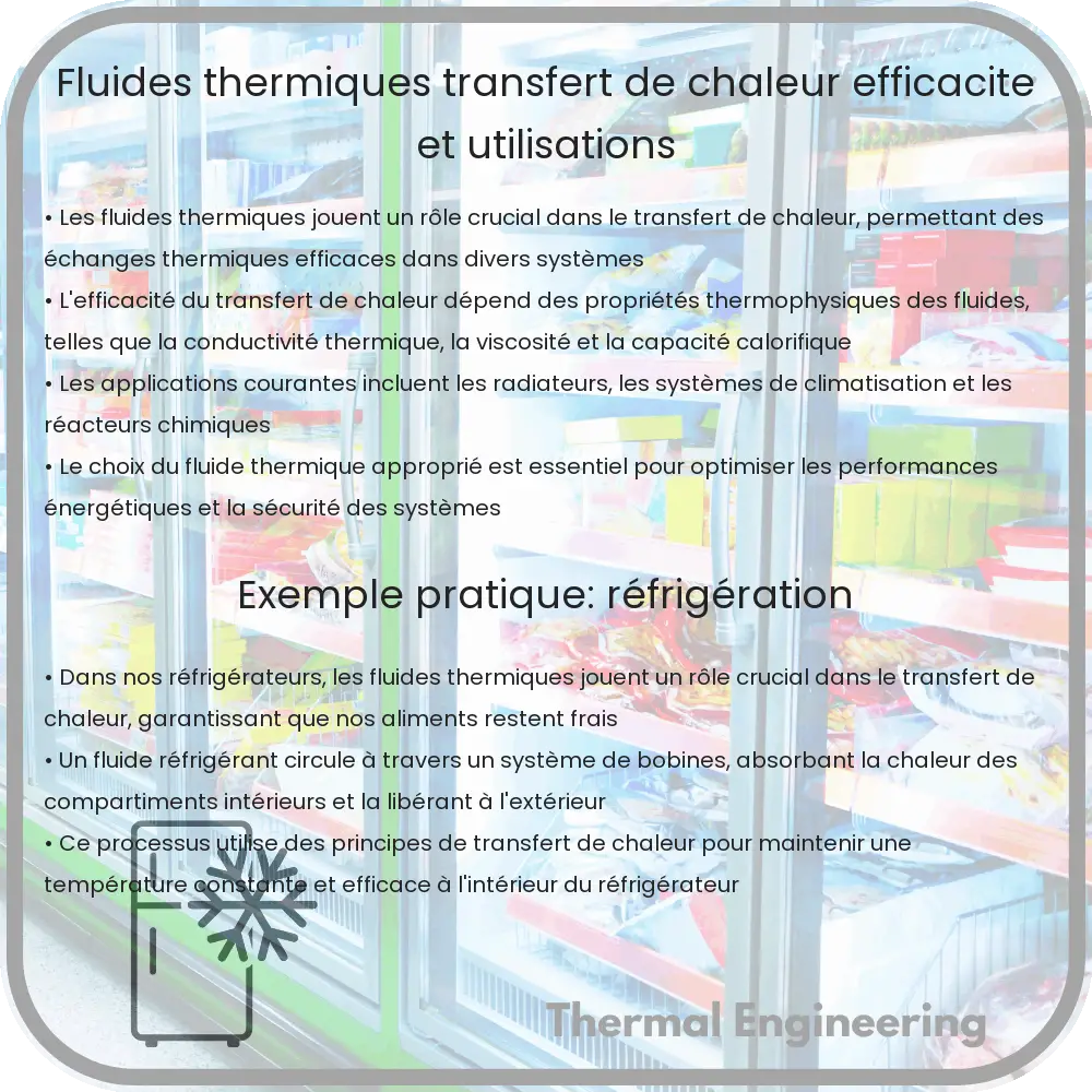 Fluides Thermiques | Transfert de Chaleur, Efficacité et Utilisations