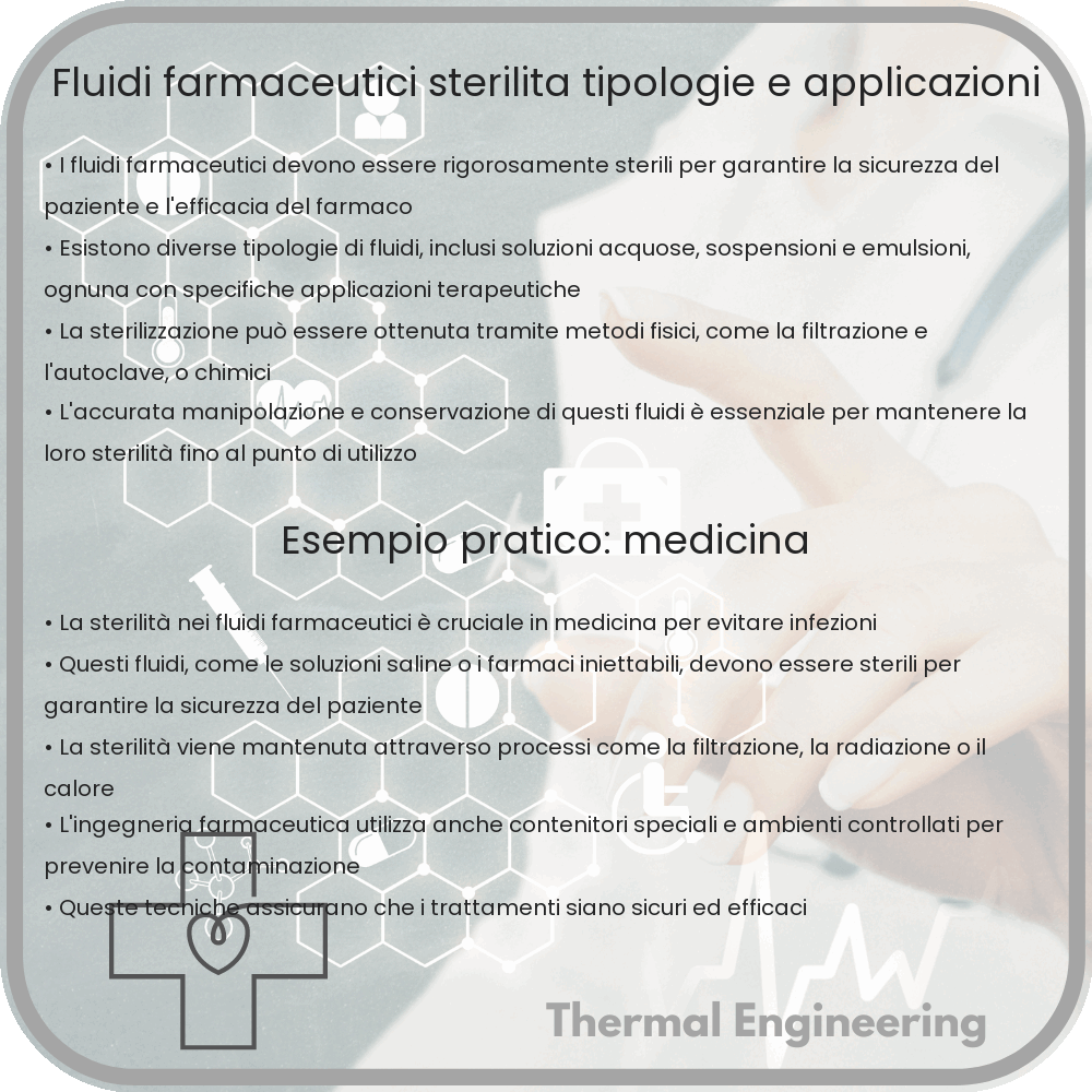 Fluidi Farmaceutici | Sterilità, Tipologie e Applicazioni