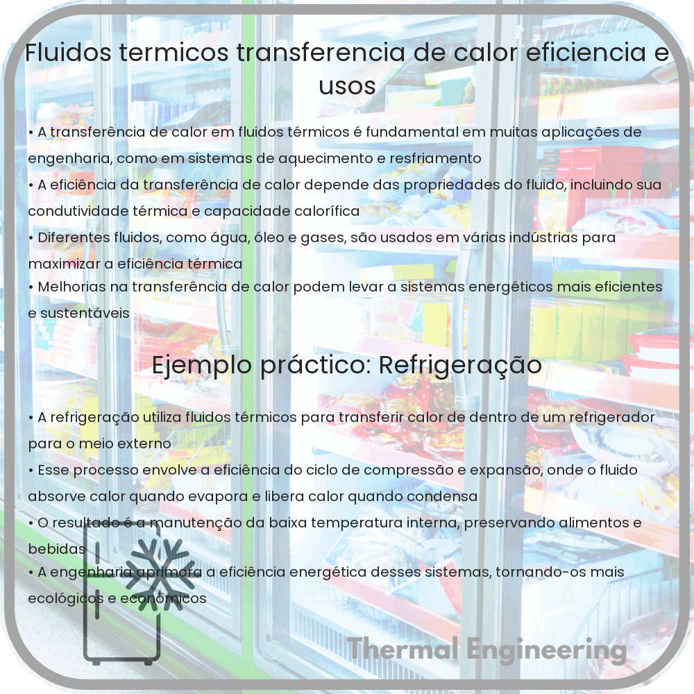 Fluidos Térmicos | Transferência de Calor, Eficiência e Usos