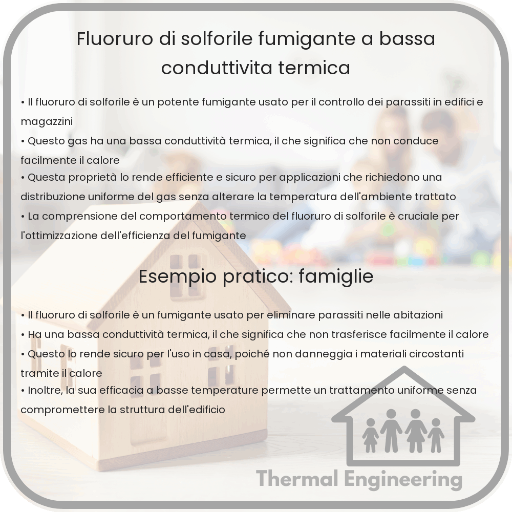 Fluoruro di Solforile | Fumigante a Bassa Conduttività Termica