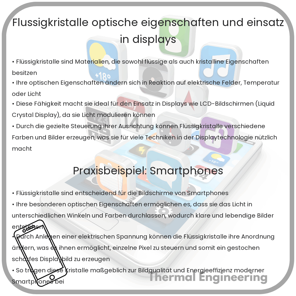 Flüssigkristalle: Optische Eigenschaften und Einsatz in Displays