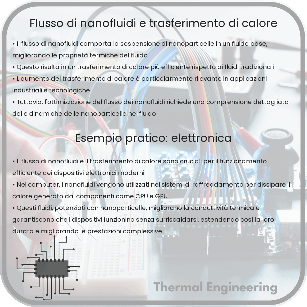 Flusso di nanofluidi e trasferimento di calore