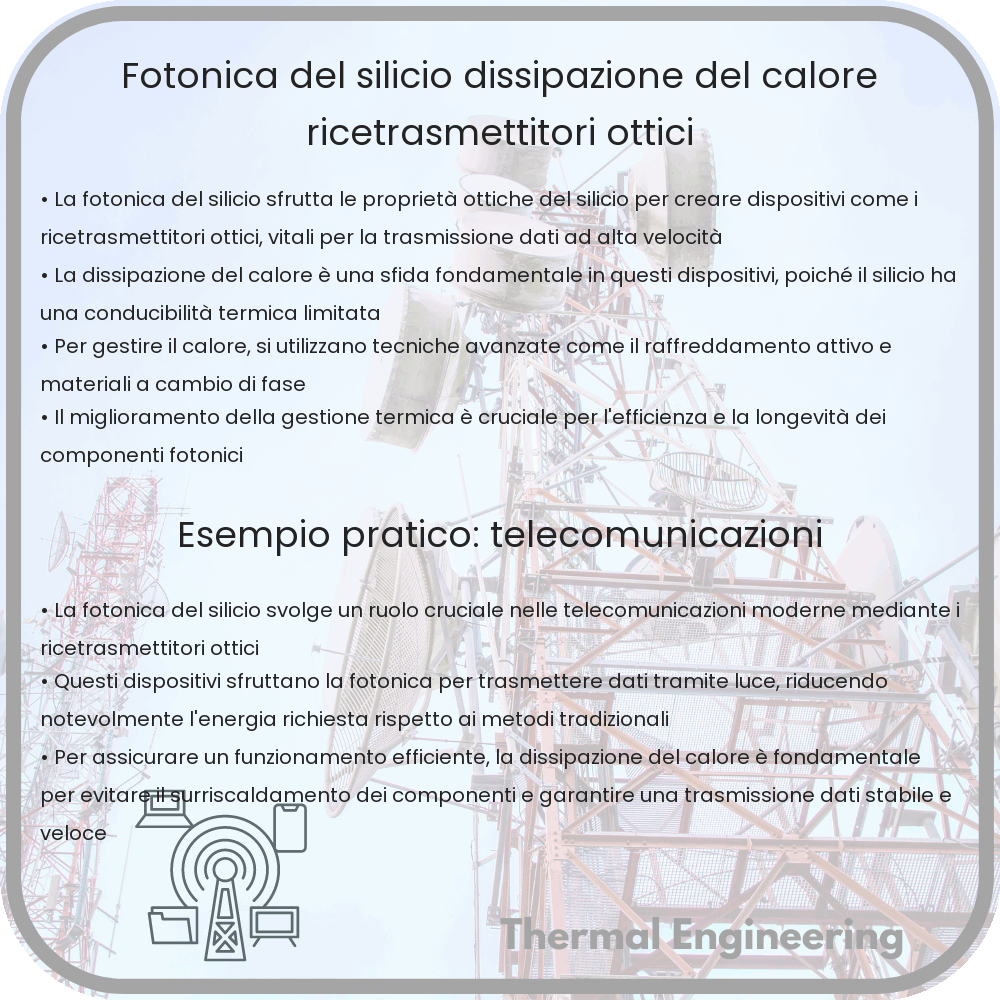 Fotonica del Silicio | Dissipazione del Calore, Ricetrasmettitori Ottici