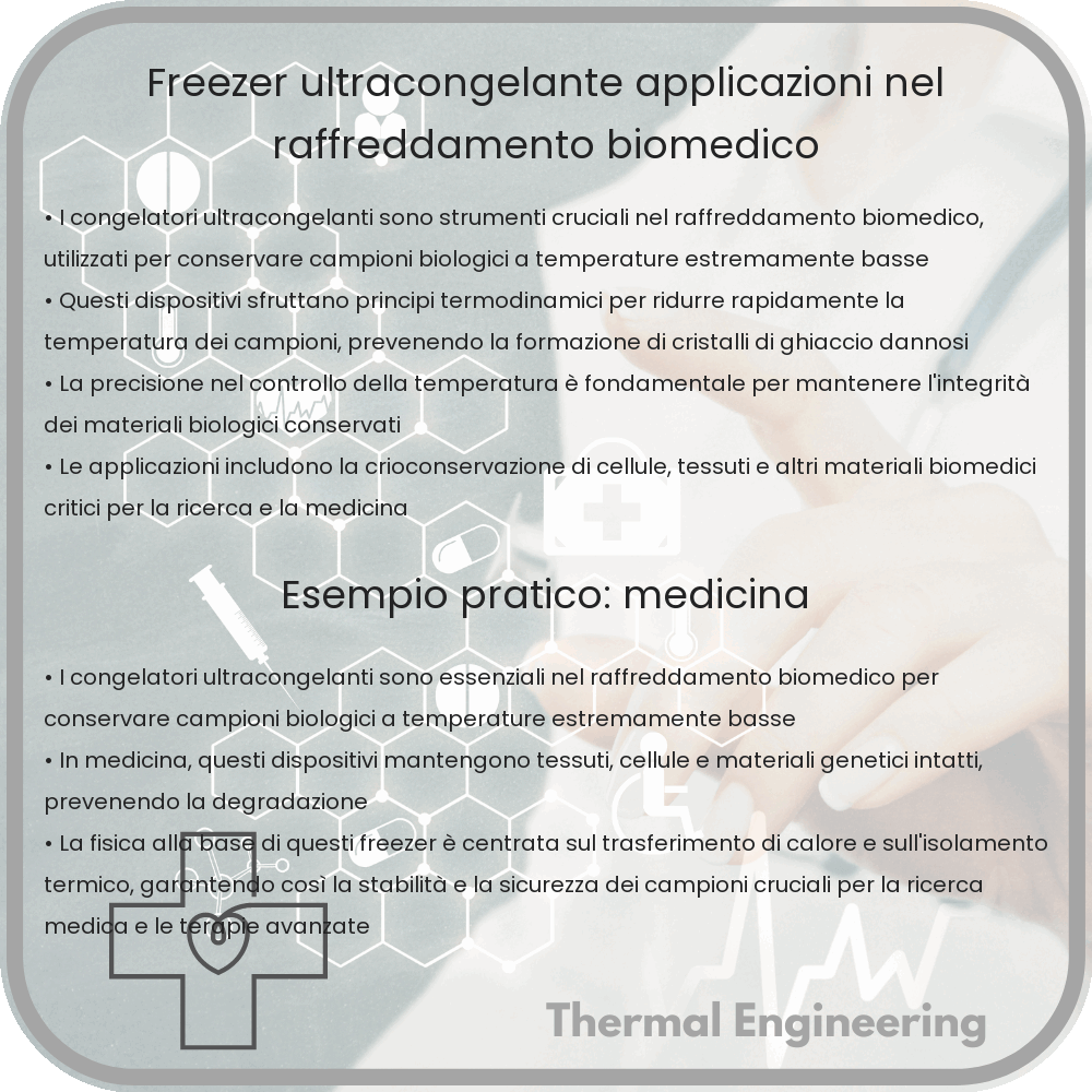 Freezer Ultracongelante | Applicazioni nel Raffreddamento Biomedico