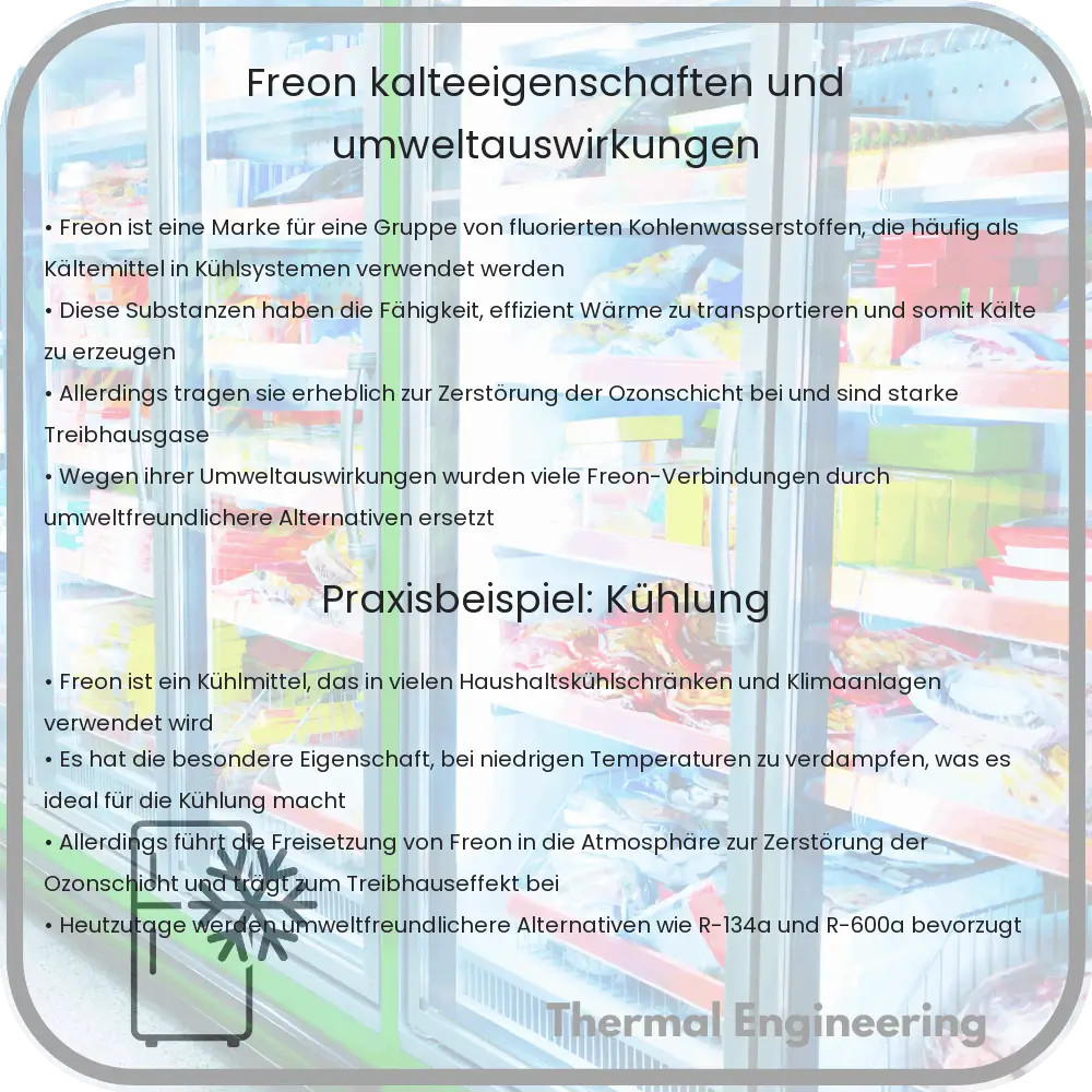Freon | Kälteeigenschaften und Umweltauswirkungen