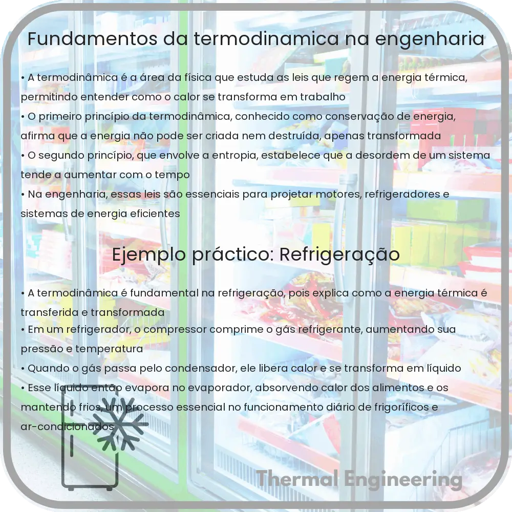 Fundamentos da Termodinâmica na Engenharia