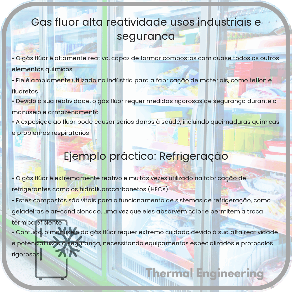 Gás Flúor | Alta Reatividade, Usos Industriais e Segurança