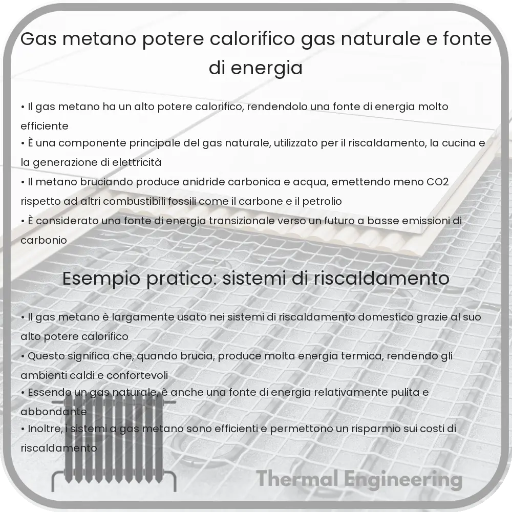 Gas Metano | Potere Calorifico, Gas Naturale e Fonte di Energia