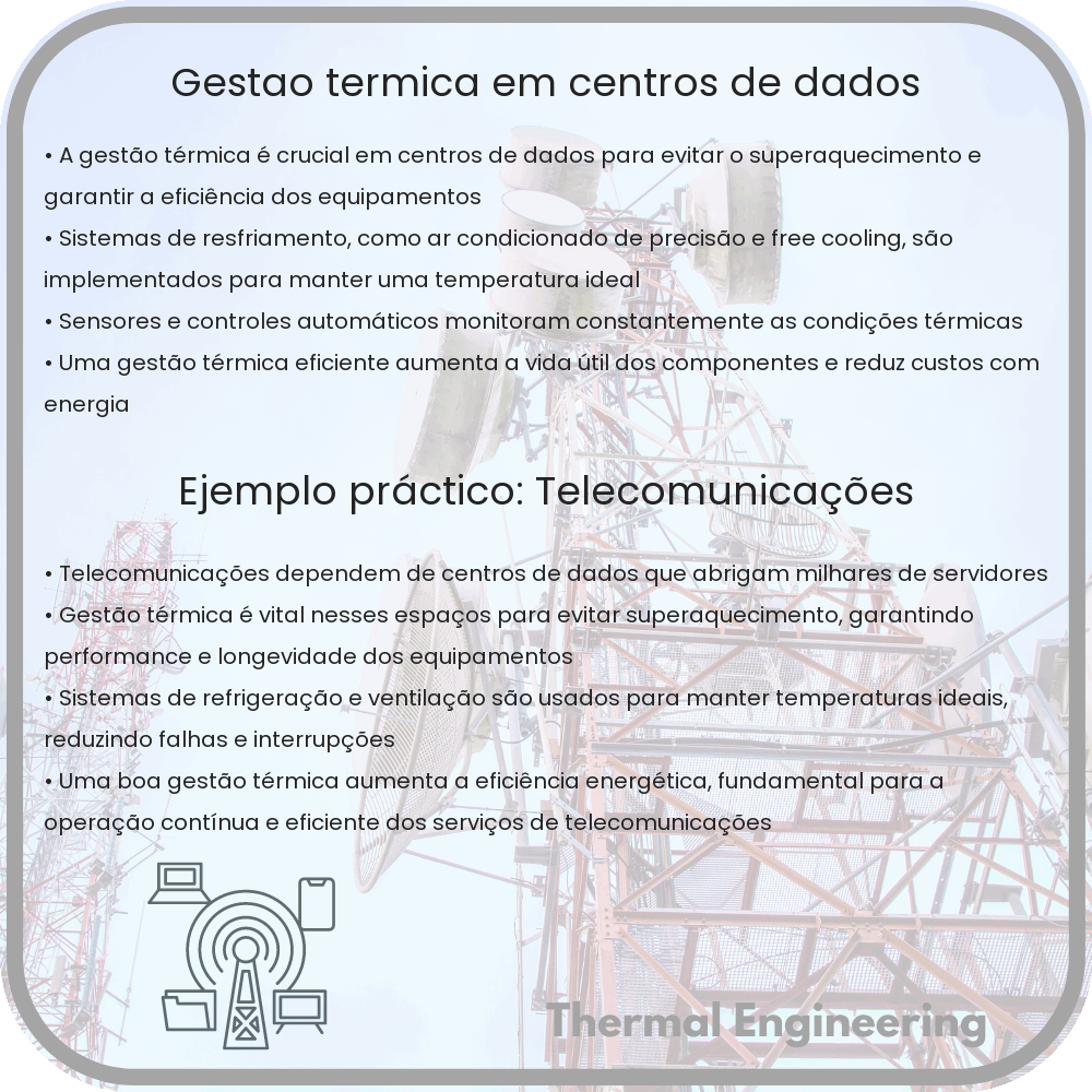 Gestão Térmica em Centros de Dados