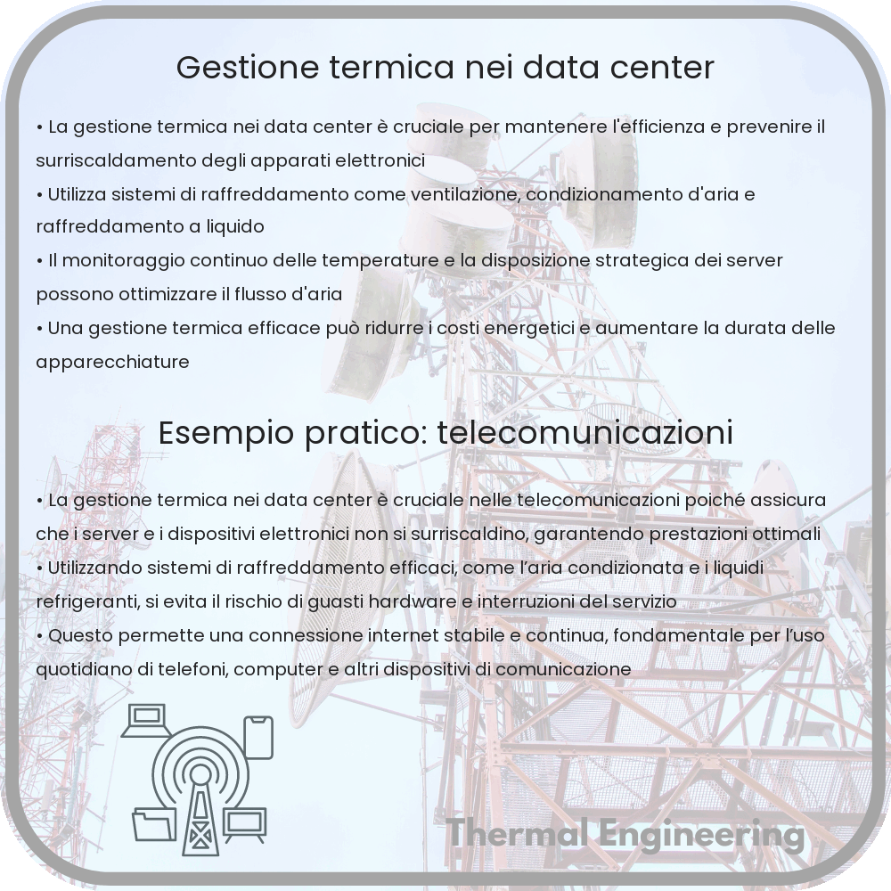 Gestione termica nei data center