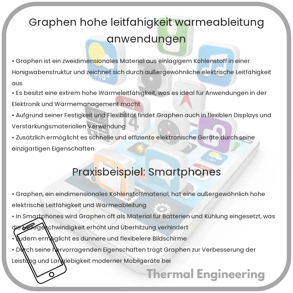 Graphen | Hohe Leitfähigkeit, Wärmeableitung & Anwendungen