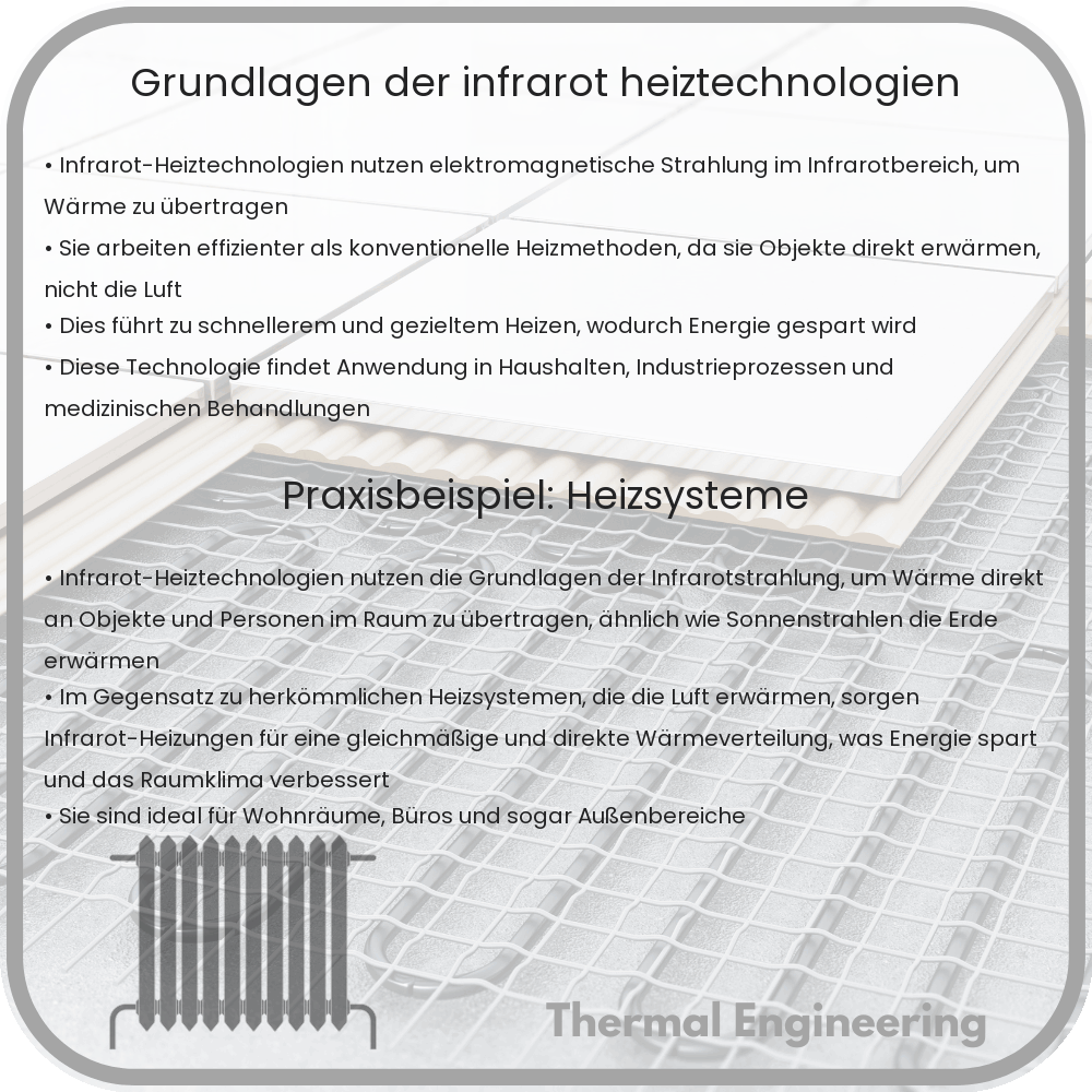 Grundlagen der Infrarot-Heiztechnologien