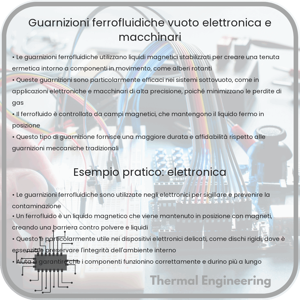 Guarnizioni Ferrofluidiche | Vuoto, Elettronica e Macchinari