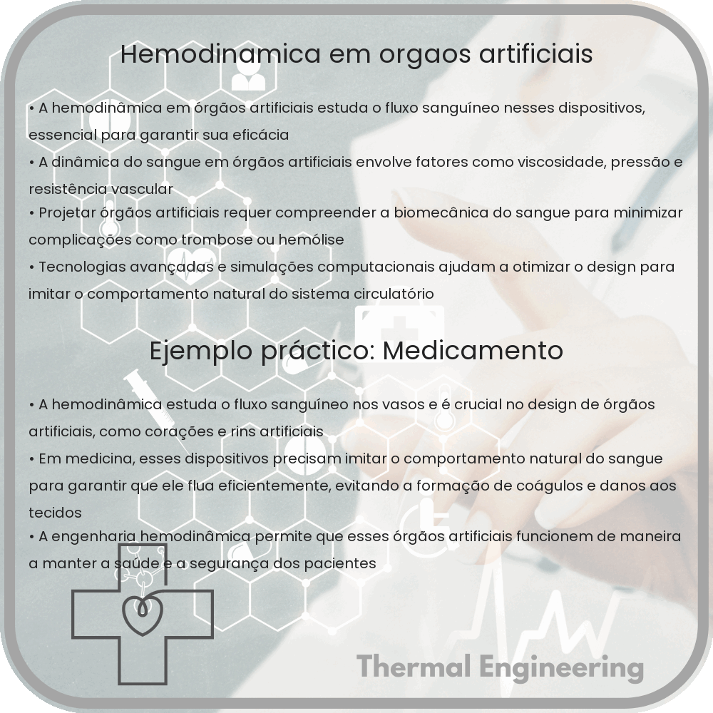 Hemodinâmica em Órgãos Artificiais