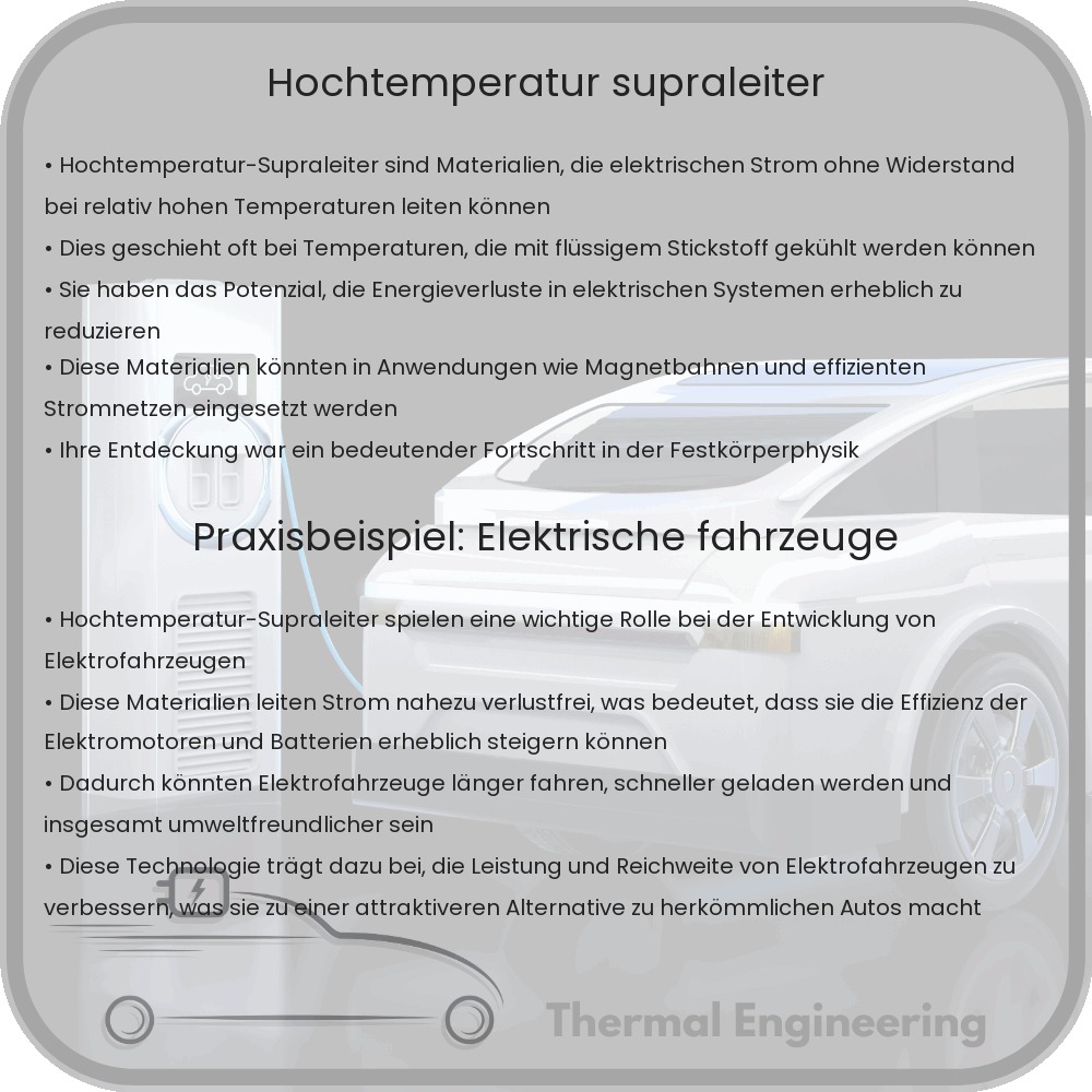 Hochtemperatur-Supraleiter