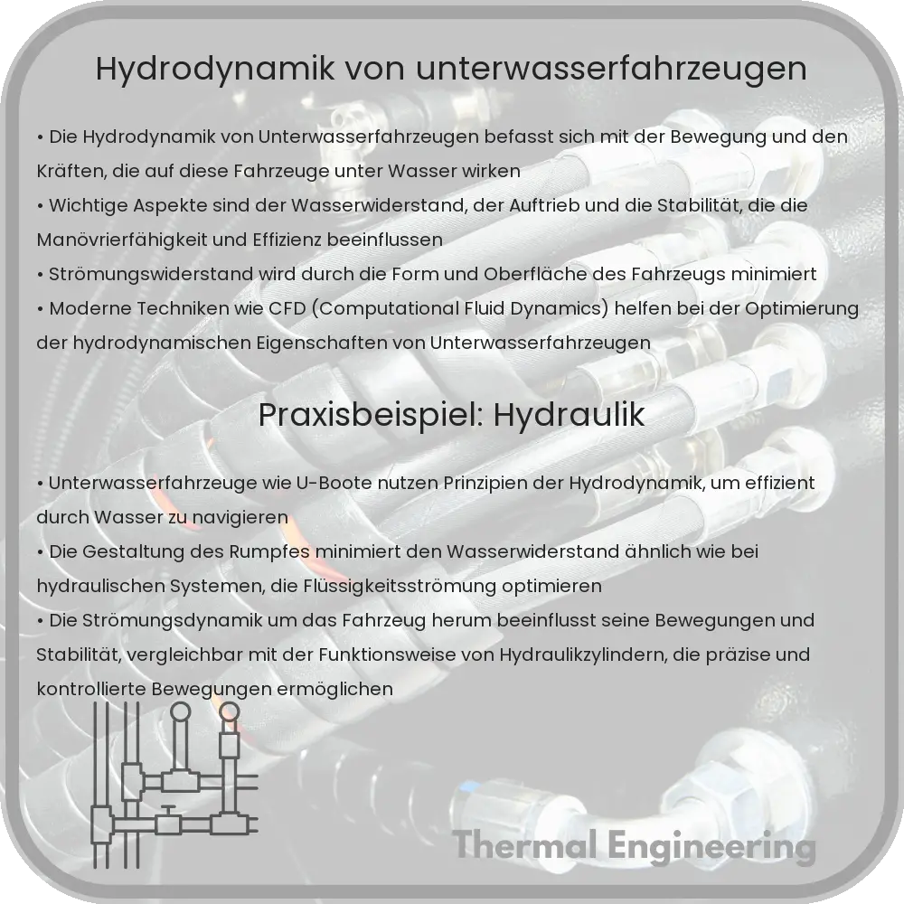 Hydrodynamik von Unterwasserfahrzeugen