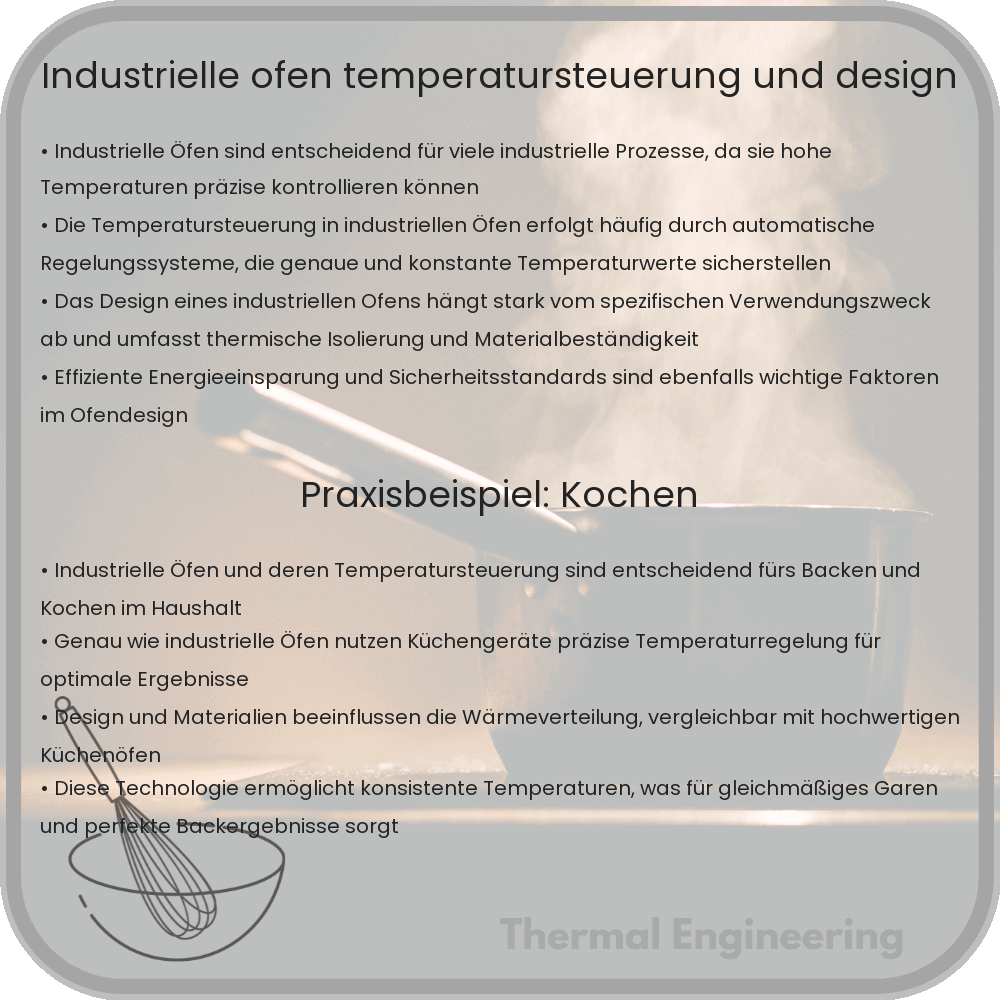 Industrielle Öfen | Temperatursteuerung und Design