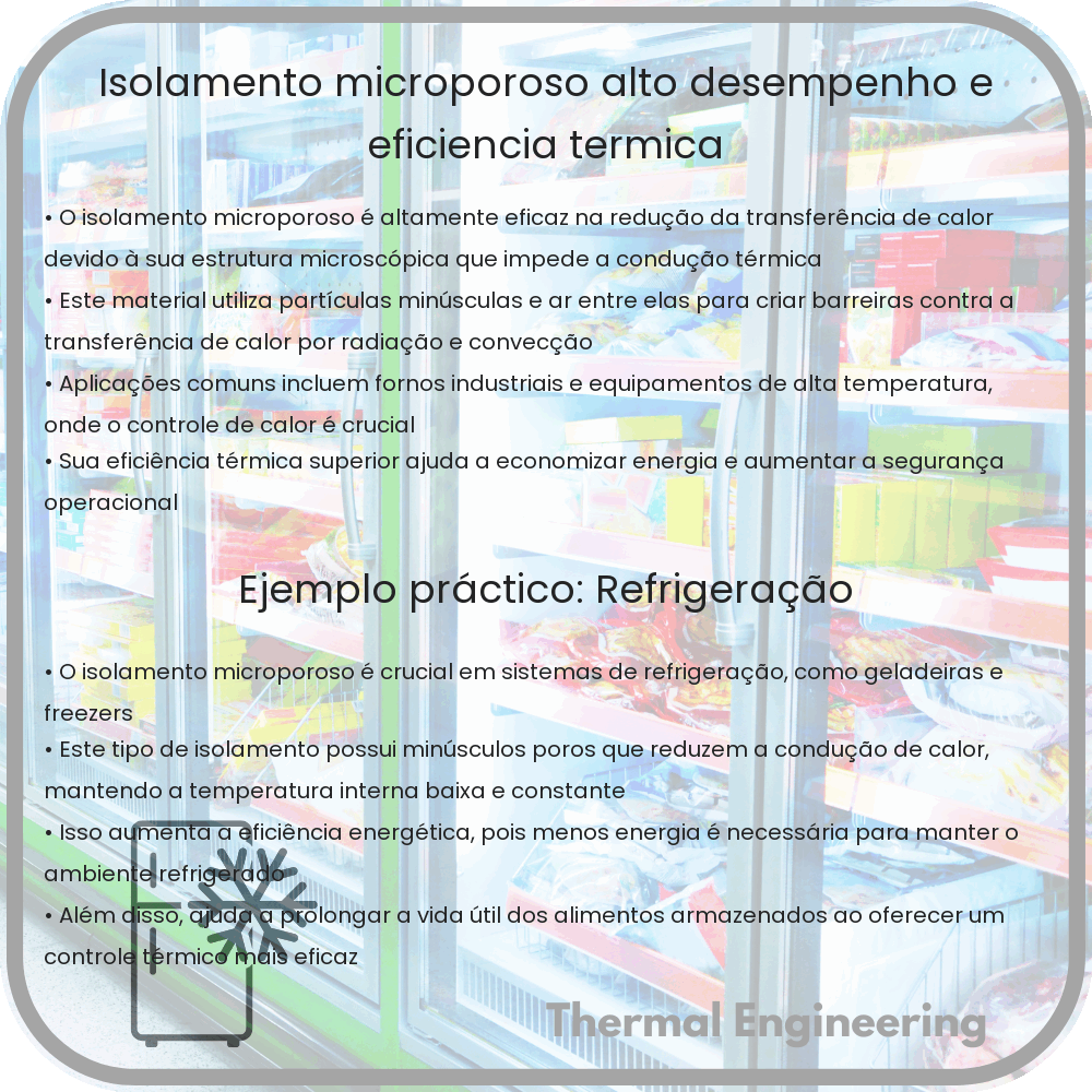 Isolamento Microporoso | Alto Desempenho e Eficiência Térmica