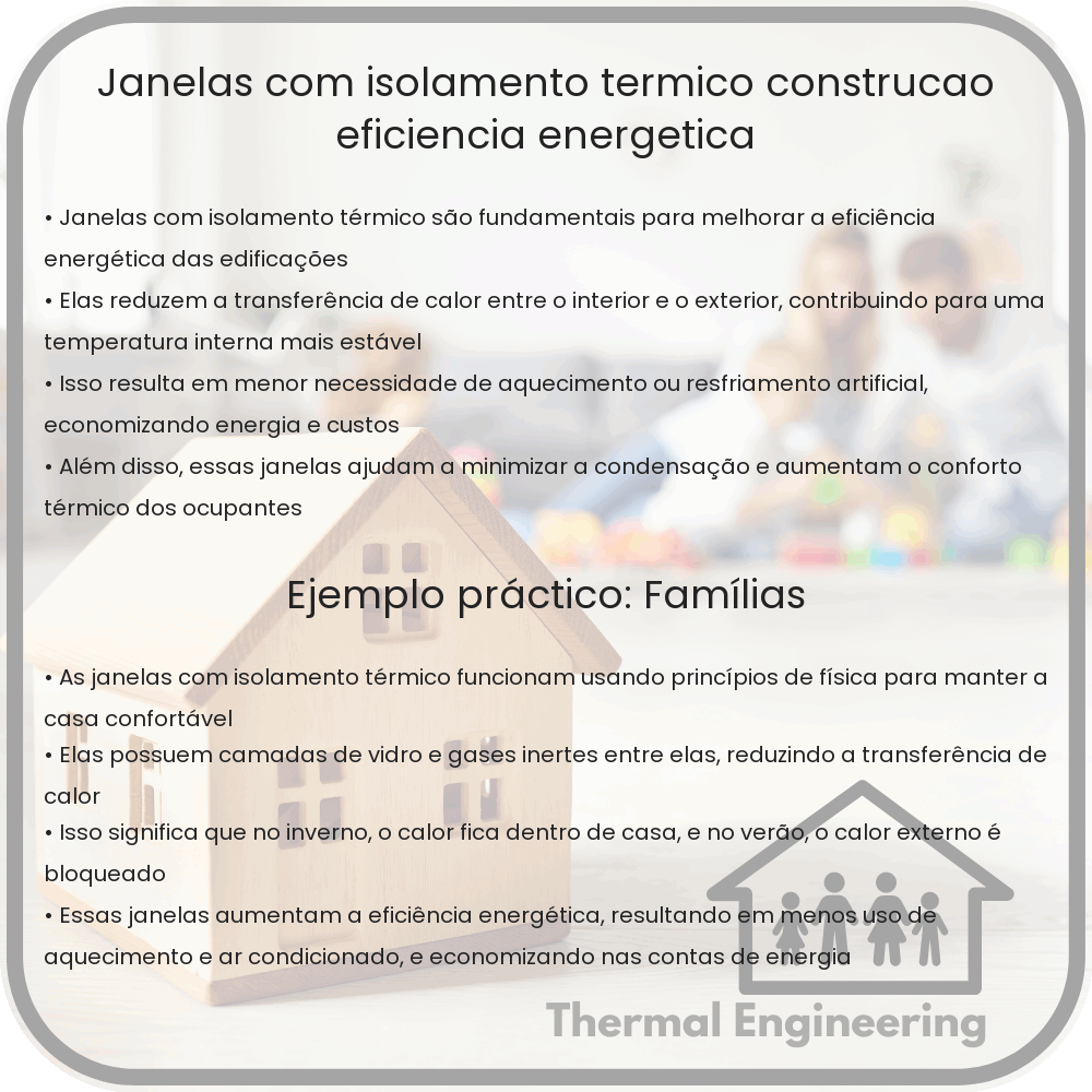 Janelas com Isolamento Térmico | Construção, Eficiência Energética