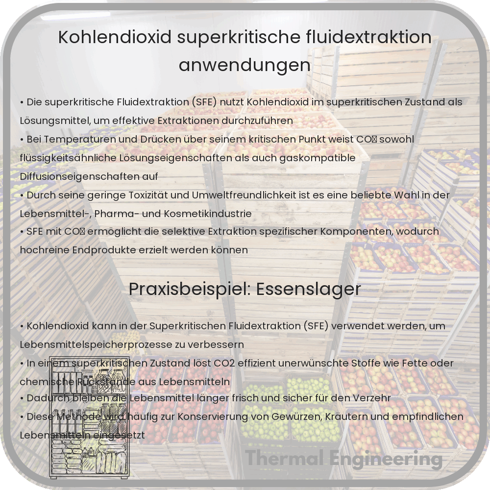 Kohlendioxid | Superkritische Fluidextraktion & Anwendungen