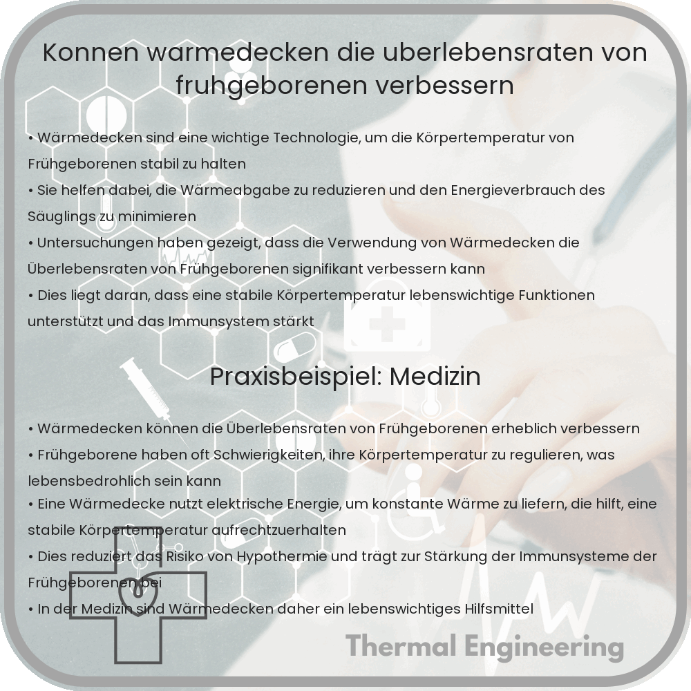 Können Wärmedecken die Überlebensraten von Frühgeborenen verbessern?
