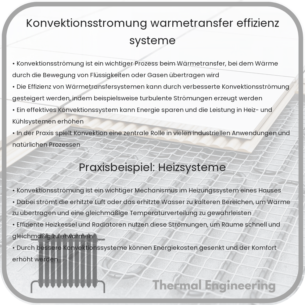 Konvektionsströmung | Wärmetransfer, Effizienz & Systeme