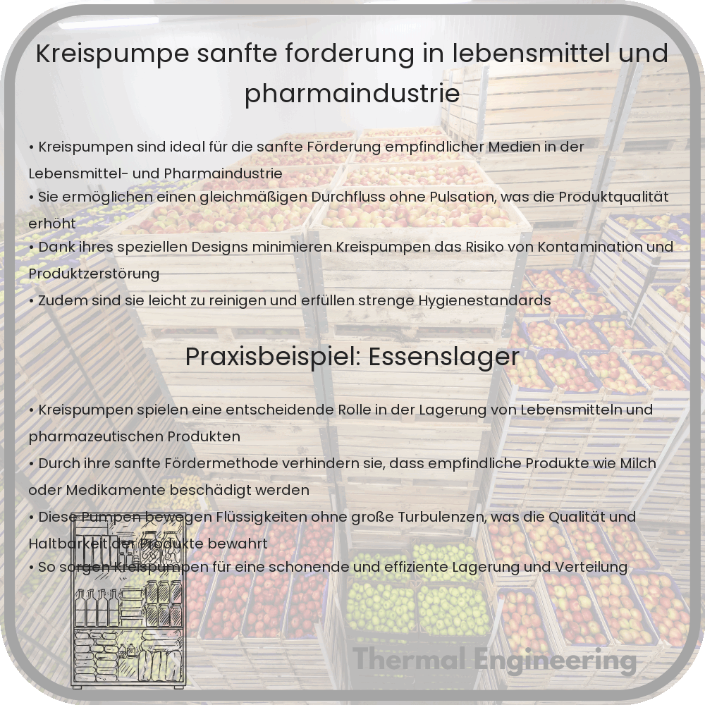 Kreispumpe | Sanfte Förderung in Lebensmittel- und Pharmaindustrie