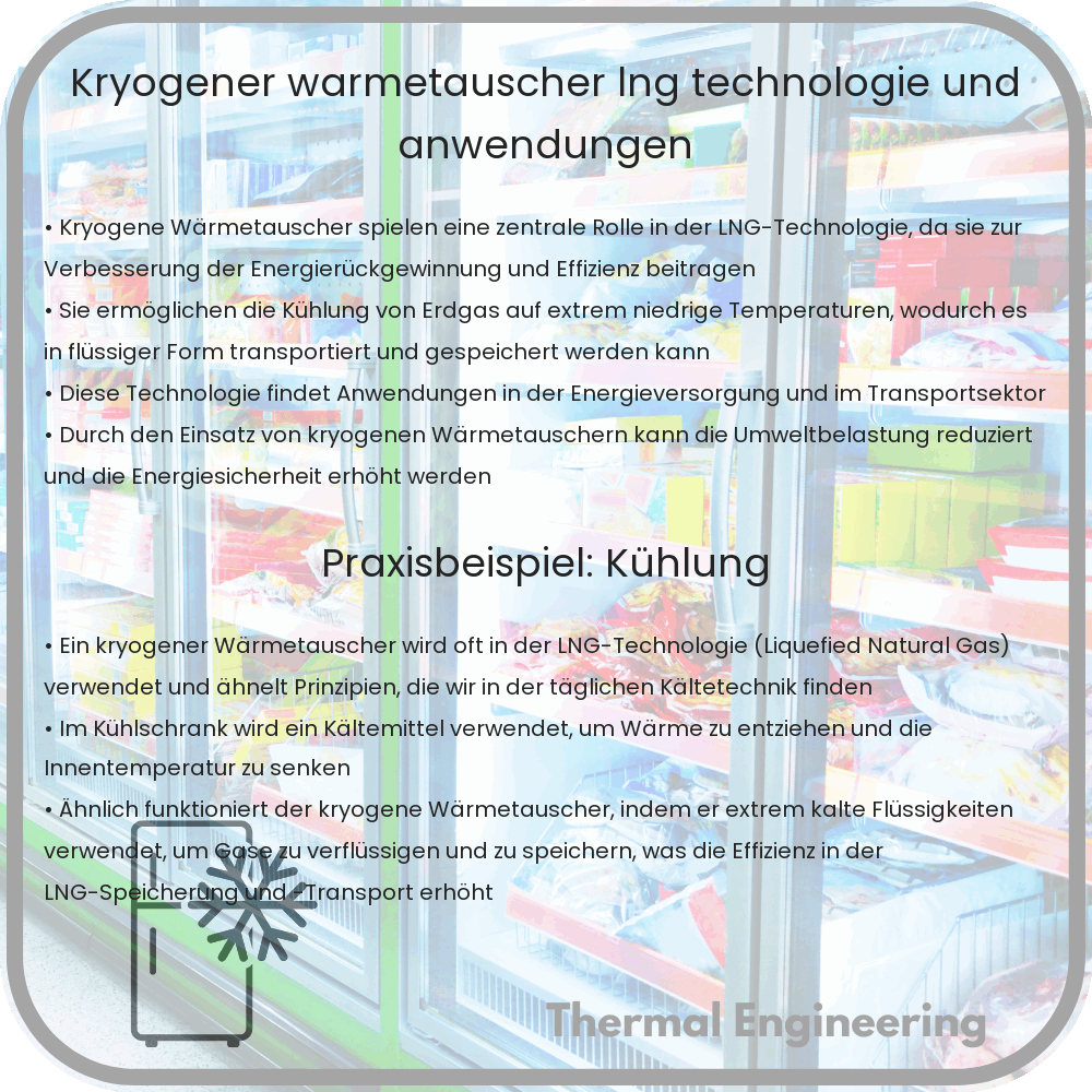 Kryogener Wärmetauscher: LNG-Technologie und Anwendungen
