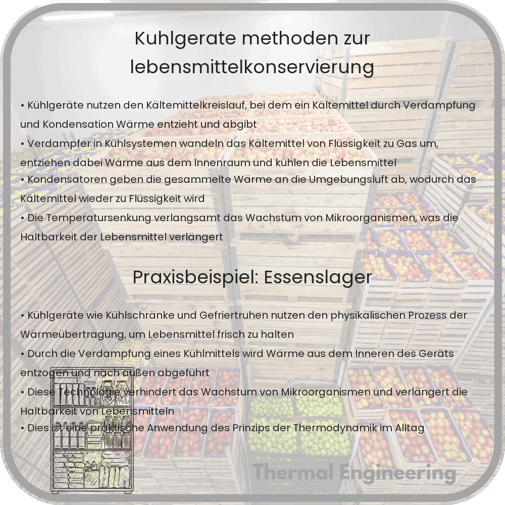 Kühlgeräte | Methoden zur Lebensmittelkonservierung