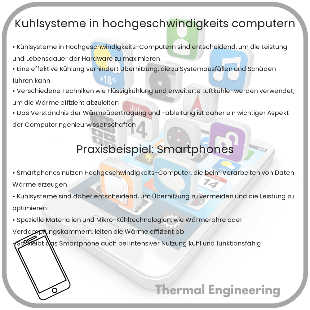 Kühlsysteme in Hochgeschwindigkeits-Computern