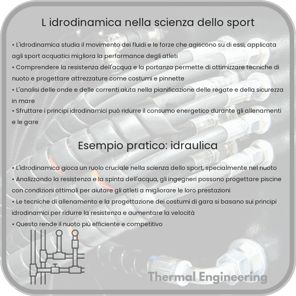 L'idrodinamica nella scienza dello sport