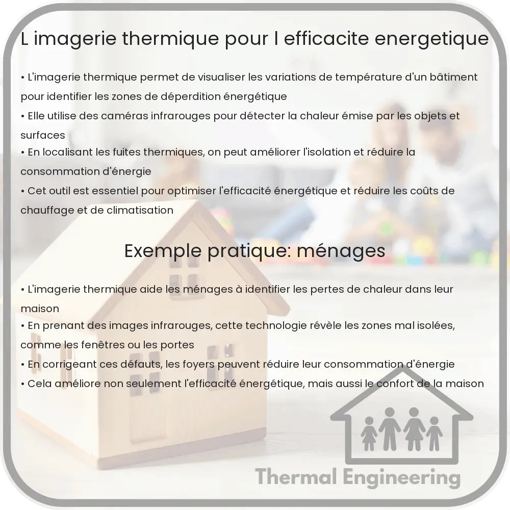 L'imagerie thermique pour l'efficacité énergétique