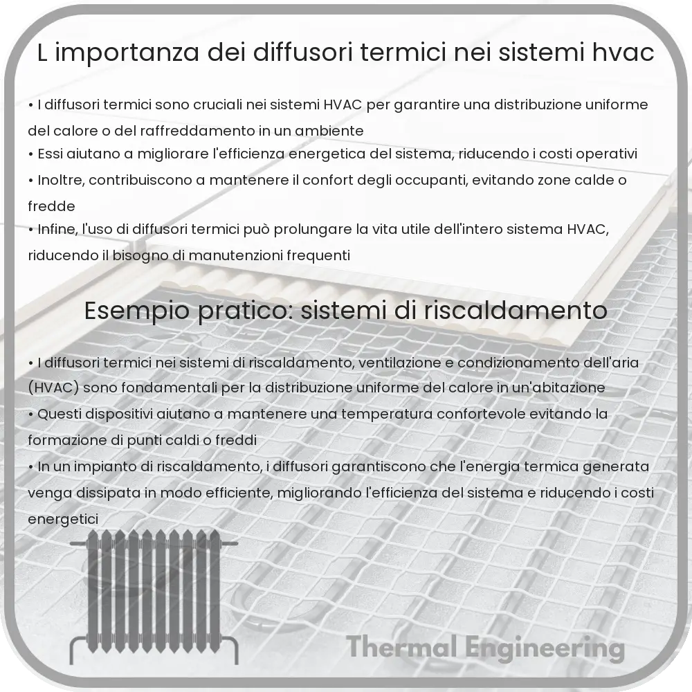 L'importanza dei diffusori termici nei sistemi HVAC