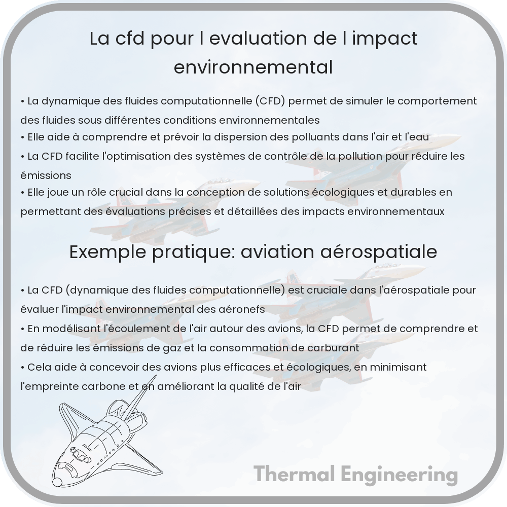 La CFD pour l'évaluation de l'impact environnemental