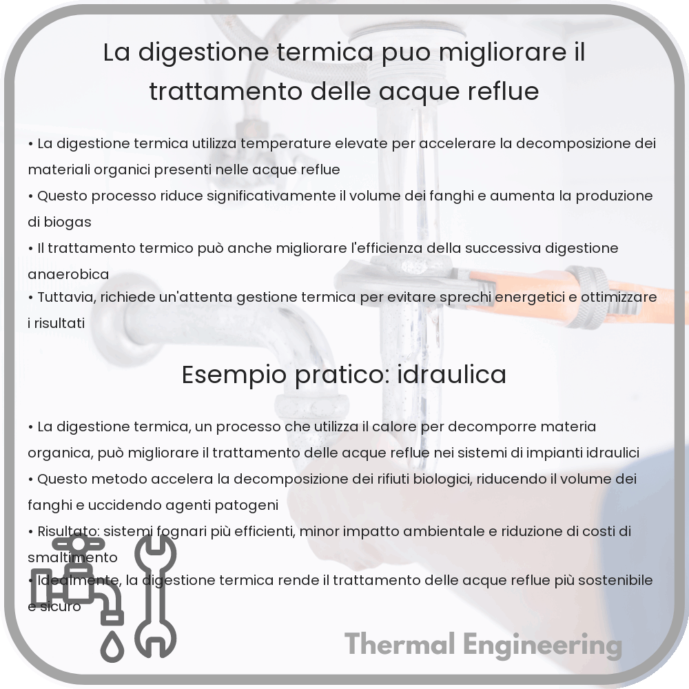 La digestione termica può migliorare il trattamento delle acque reflue?