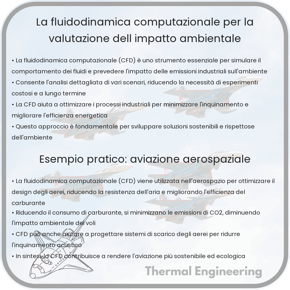 La fluidodinamica computazionale per la valutazione dell'impatto ambientale
